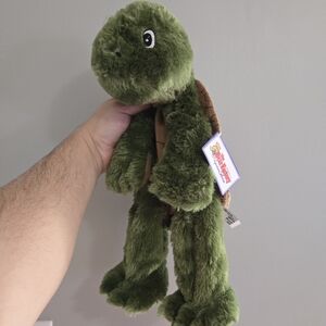The BEAR FACTORY Green Turtle New Unstuffed Bear